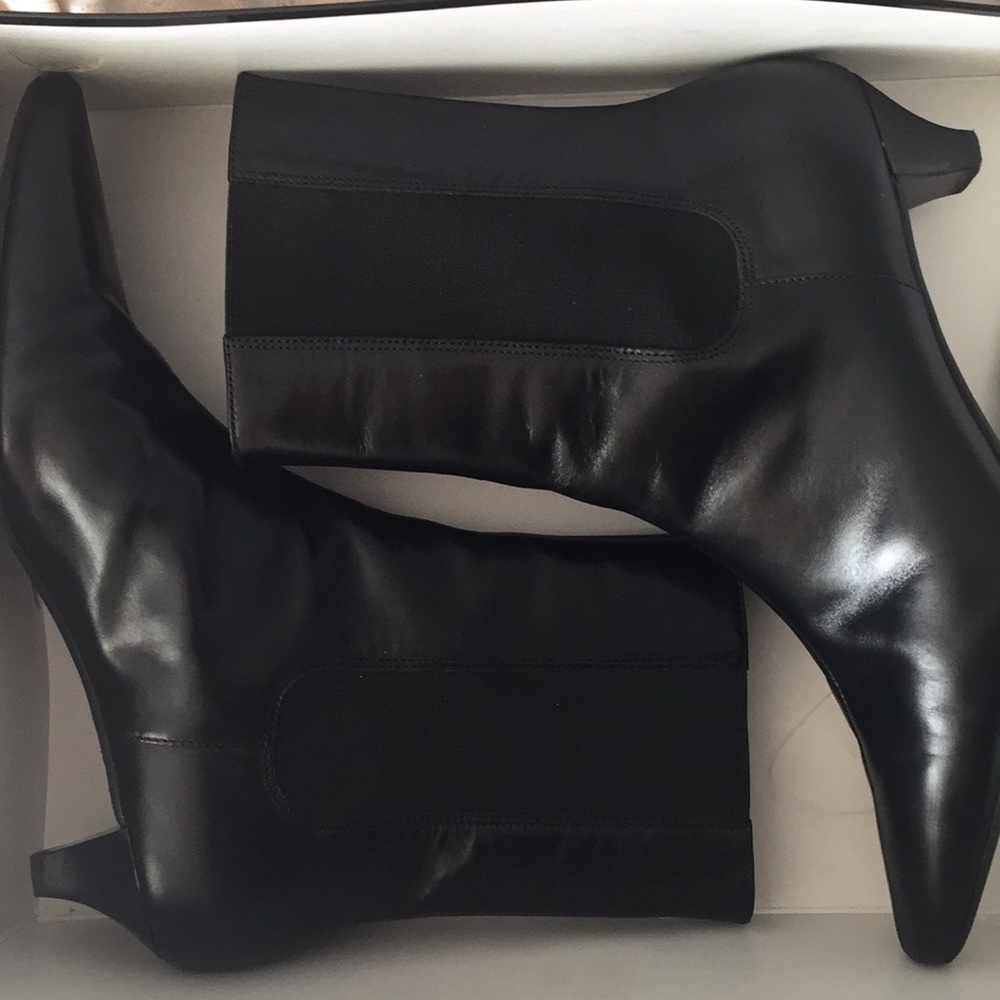 Talbots Black Waylan Boots 8 1/2